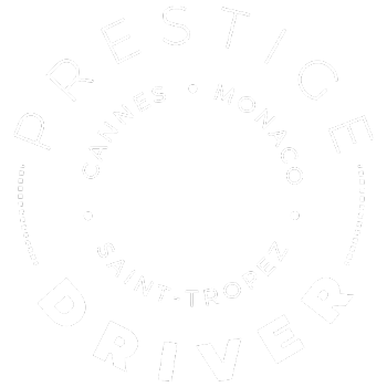 logo prestige driver blanc